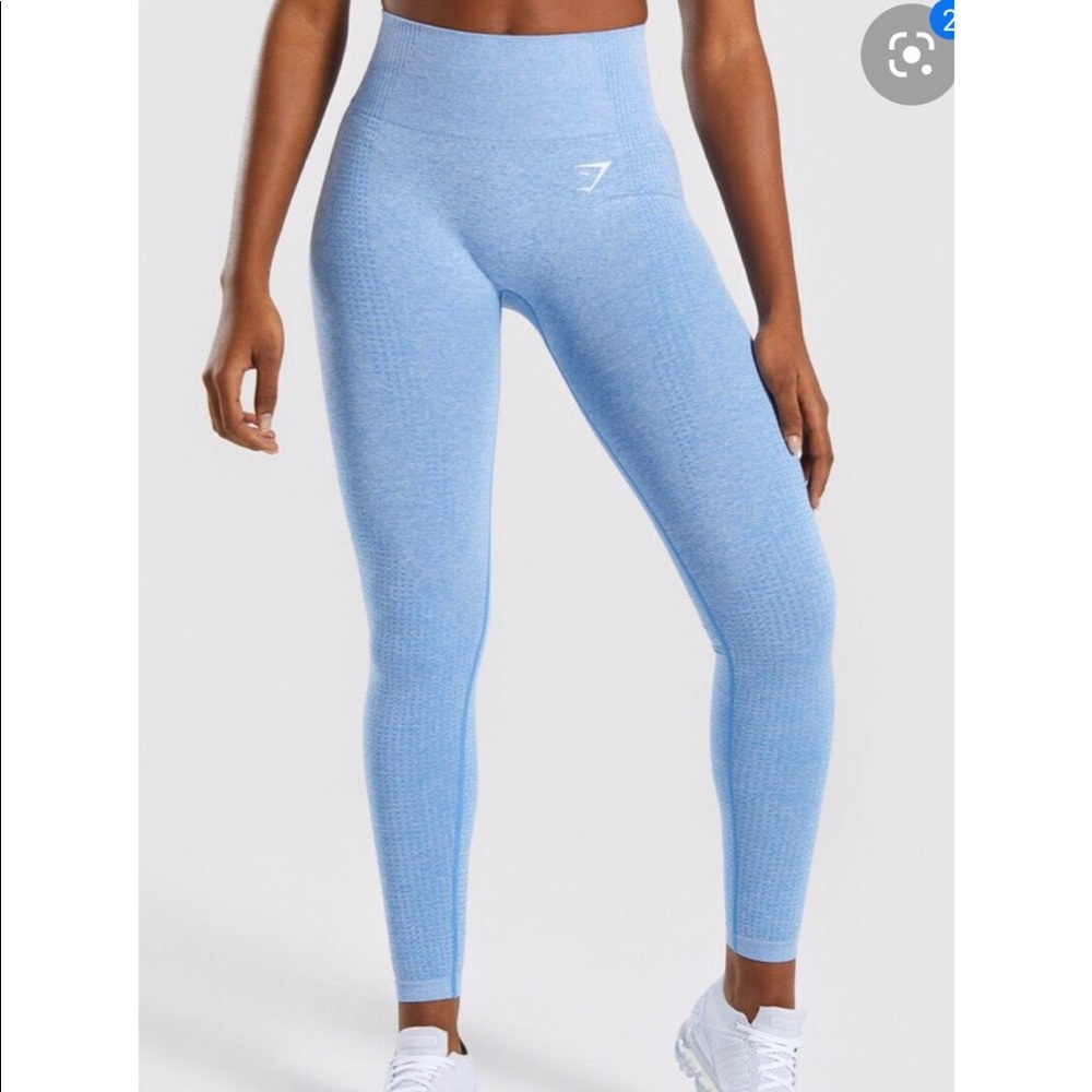 NWOT Blue Vital Seamless Gymshark Leggings